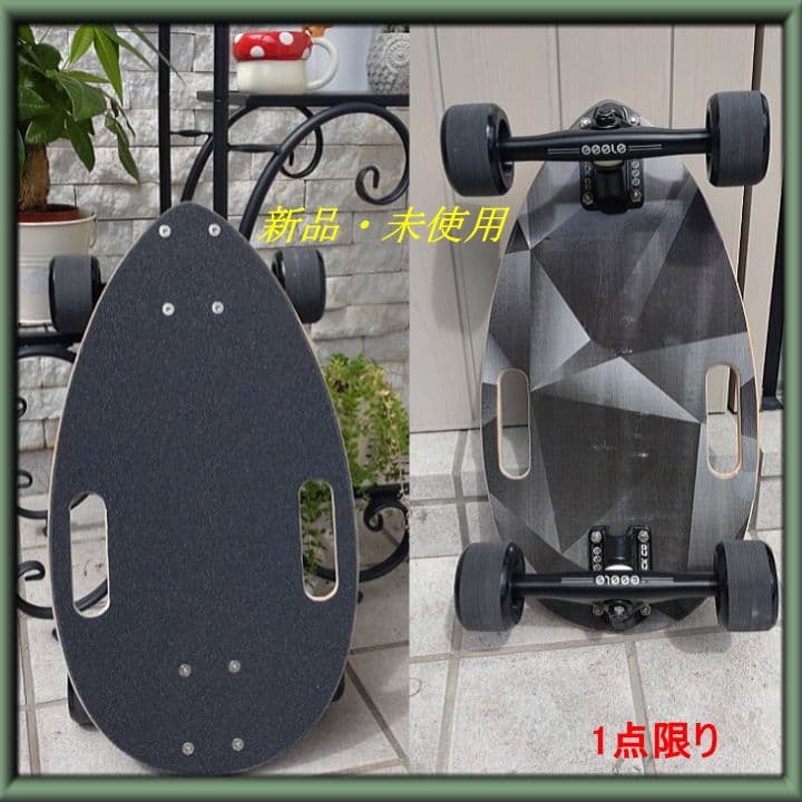 【新品未使用】 スケートボード コンパクト ミニスケボー バッグ付