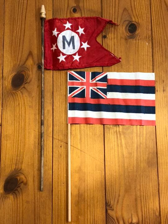 レア40年代オリジナルMatsonマトソンラインディナーメニューフラッグ他セット