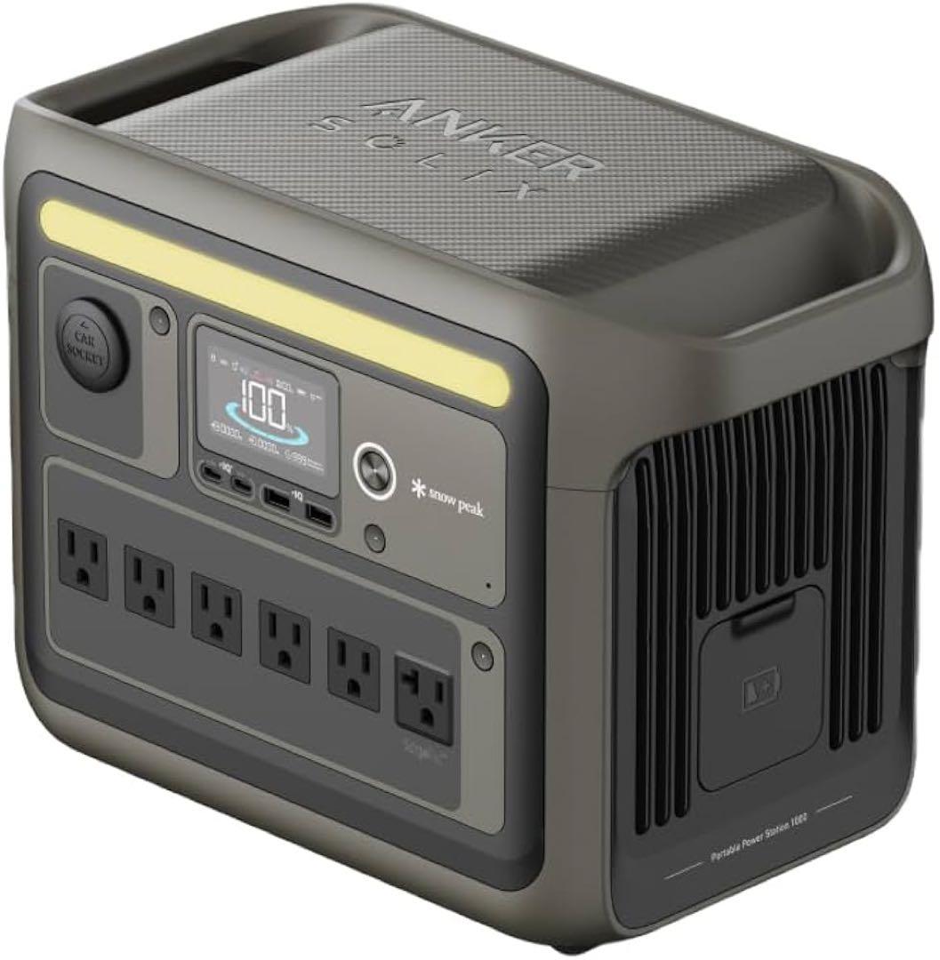発電機・ポータブル電源 Anker Portable Power Station 1000 2/3 発電機・ポータブル電源 Anker Portable Power Station 1000 2/3