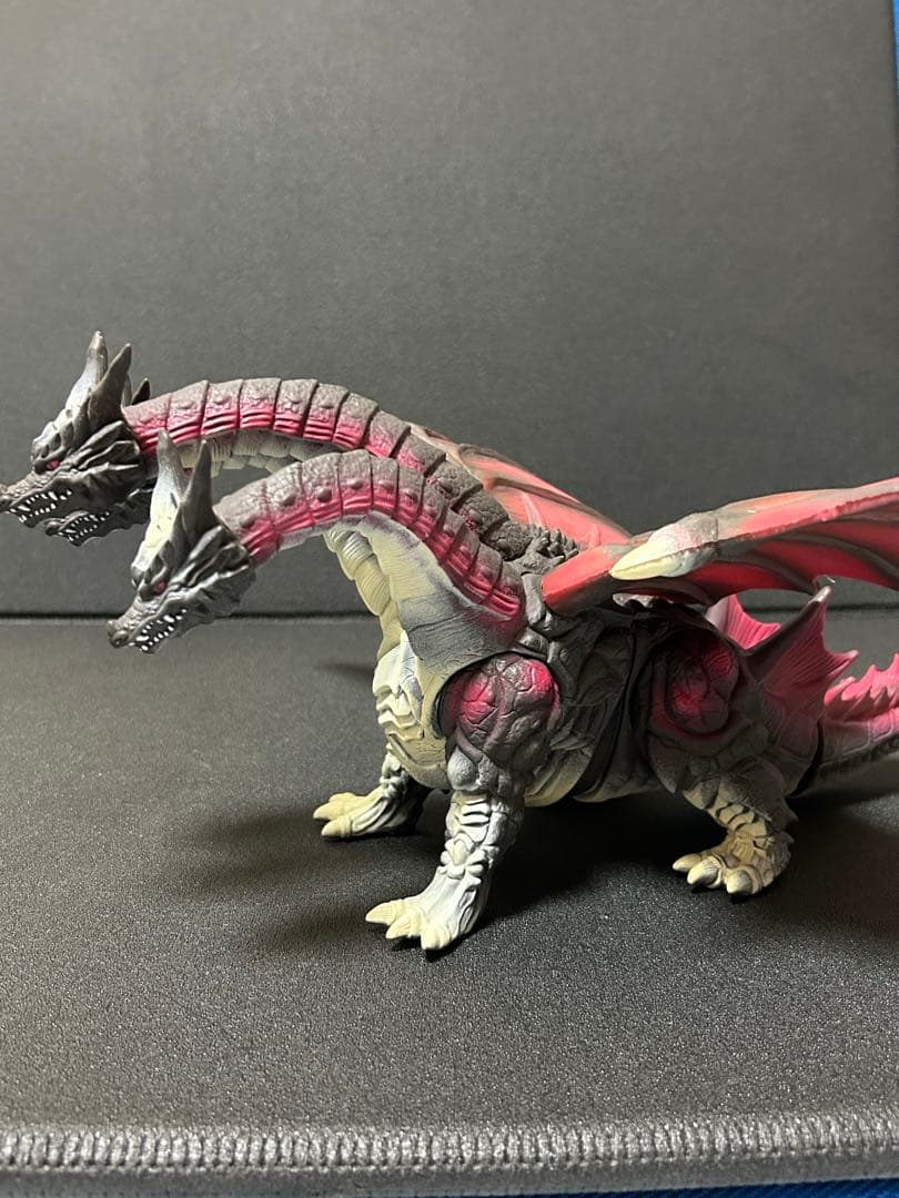 （チコ　美品）デスギドラ　ソフビ　平成モスラシリーズ