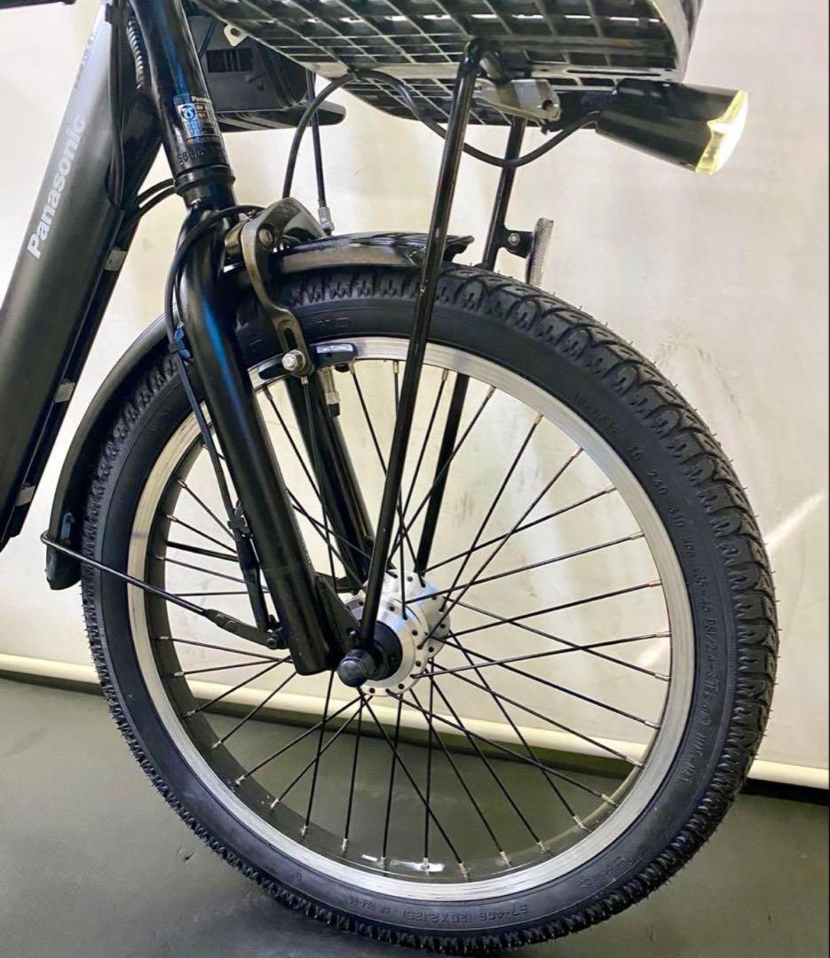 1年保証 送料無料　新型　パナソニック　ギュット　黒色　電動アシスト自転車