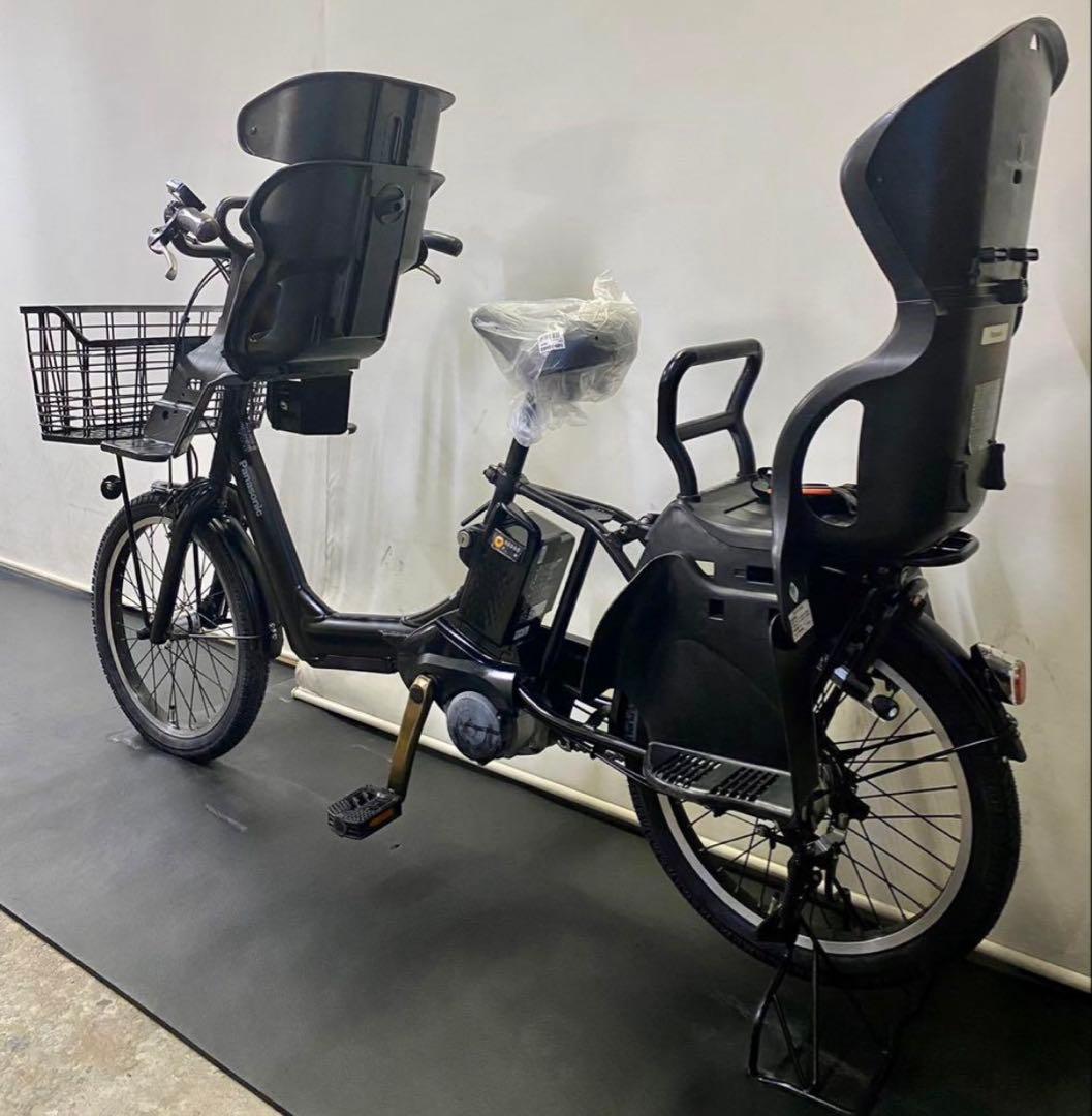 1年保証 送料無料　新型　パナソニック　ギュット　黒色　電動アシスト自転車