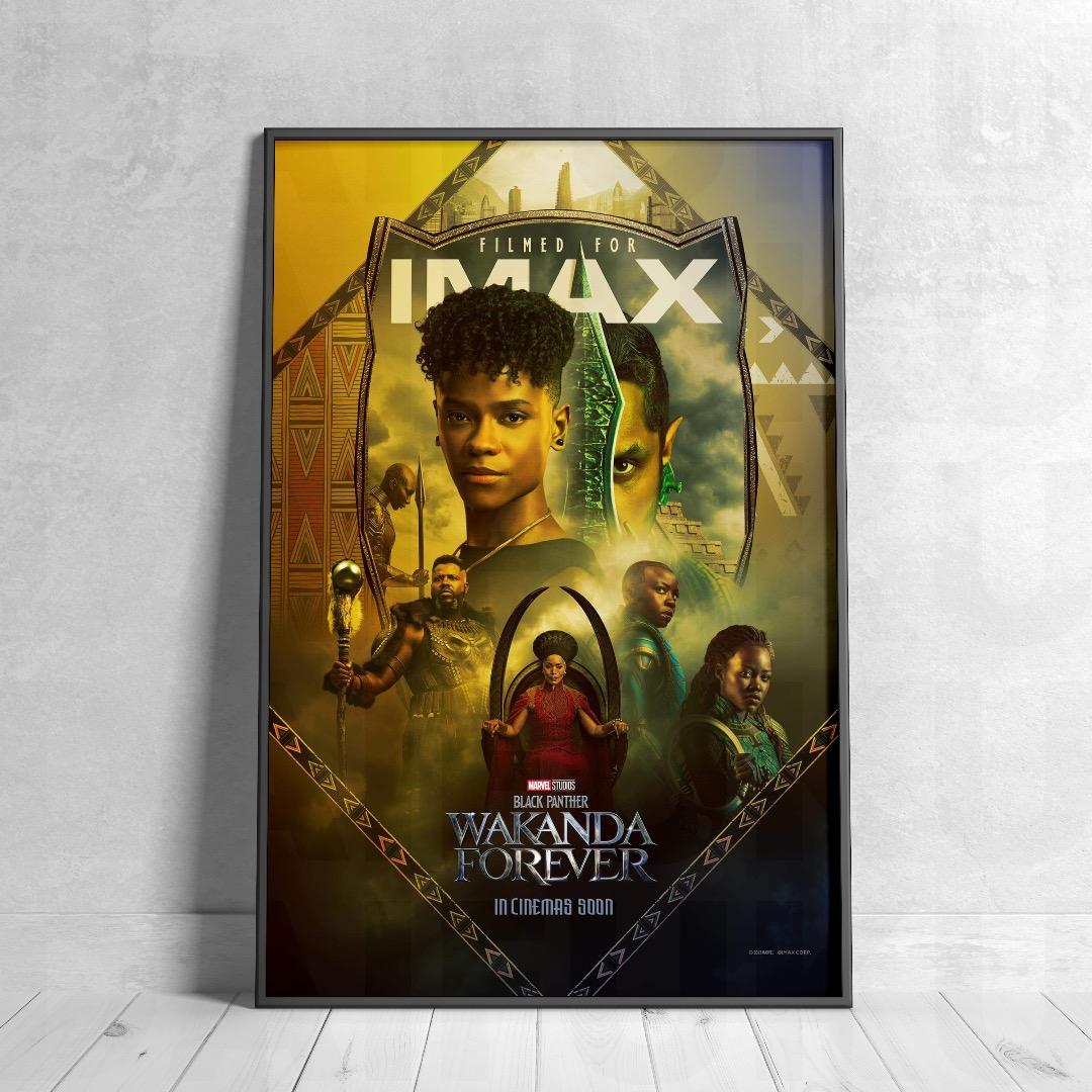 映画館用両面ポスター】ブラックパンサー／ワカンダ・フォーエバー