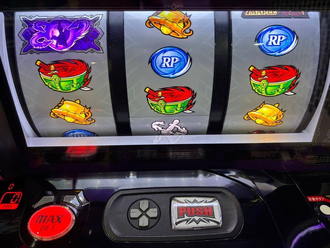 パチスロ実機【L坊振り】スマスロユニット付 無段階ボリューム付 送料