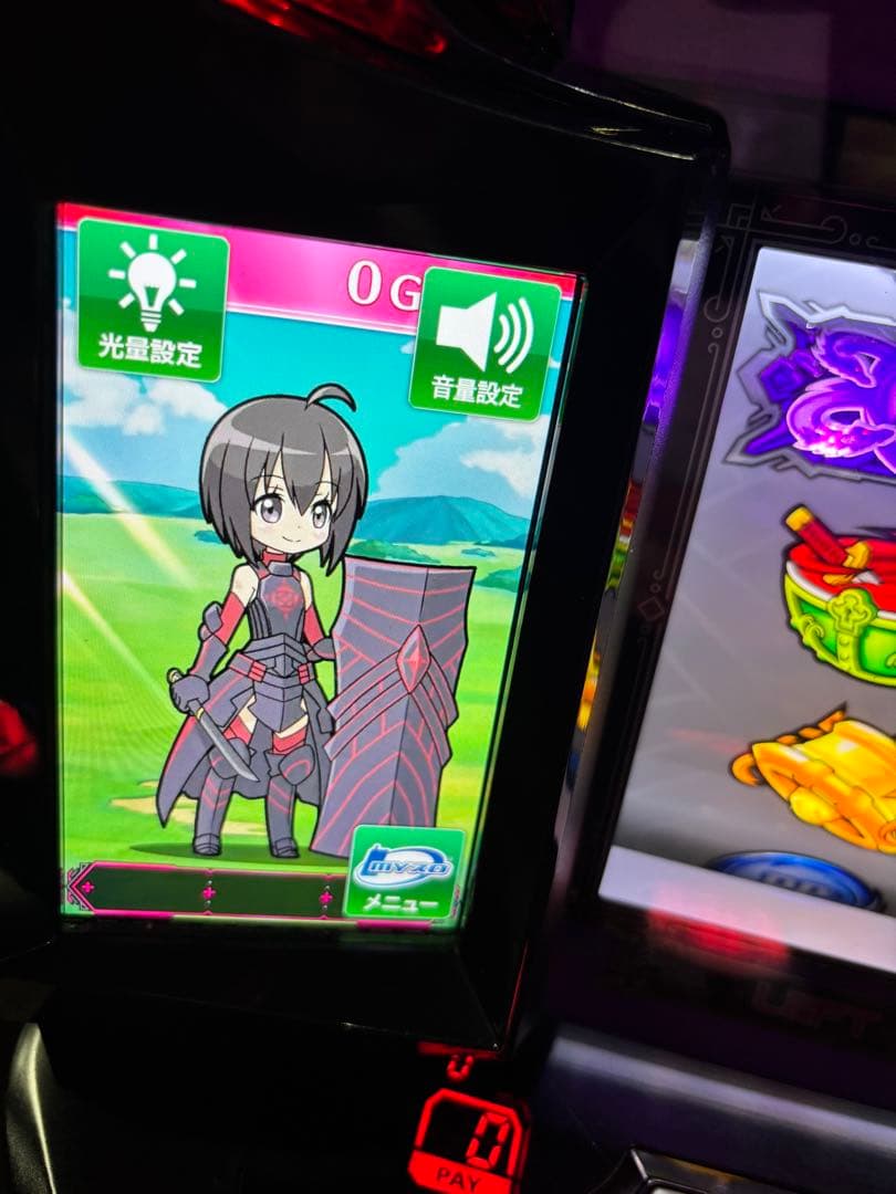 パチスロ実機【L坊振り】スマスロユニット付 無段階ボリューム付 送料