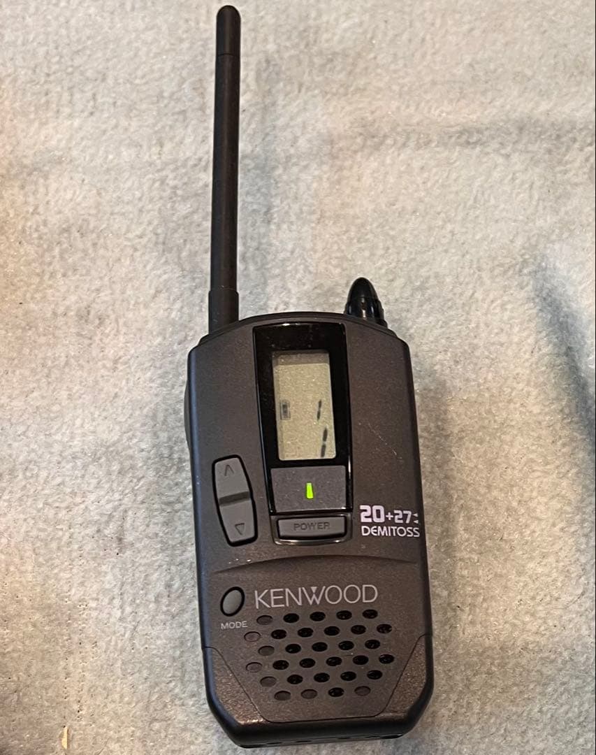 KENWOOD 特定小電力トランシーバー UBZ-BG20R/RG27 セット