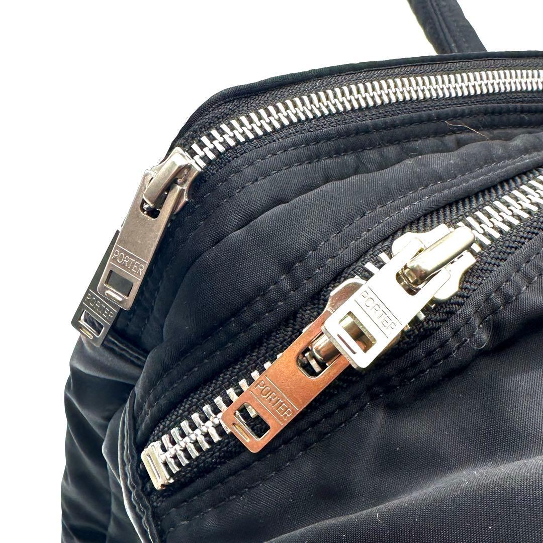 【近年モデル】ポーター タンカー 3way ビジネスバッグ リュック 2層式 黒