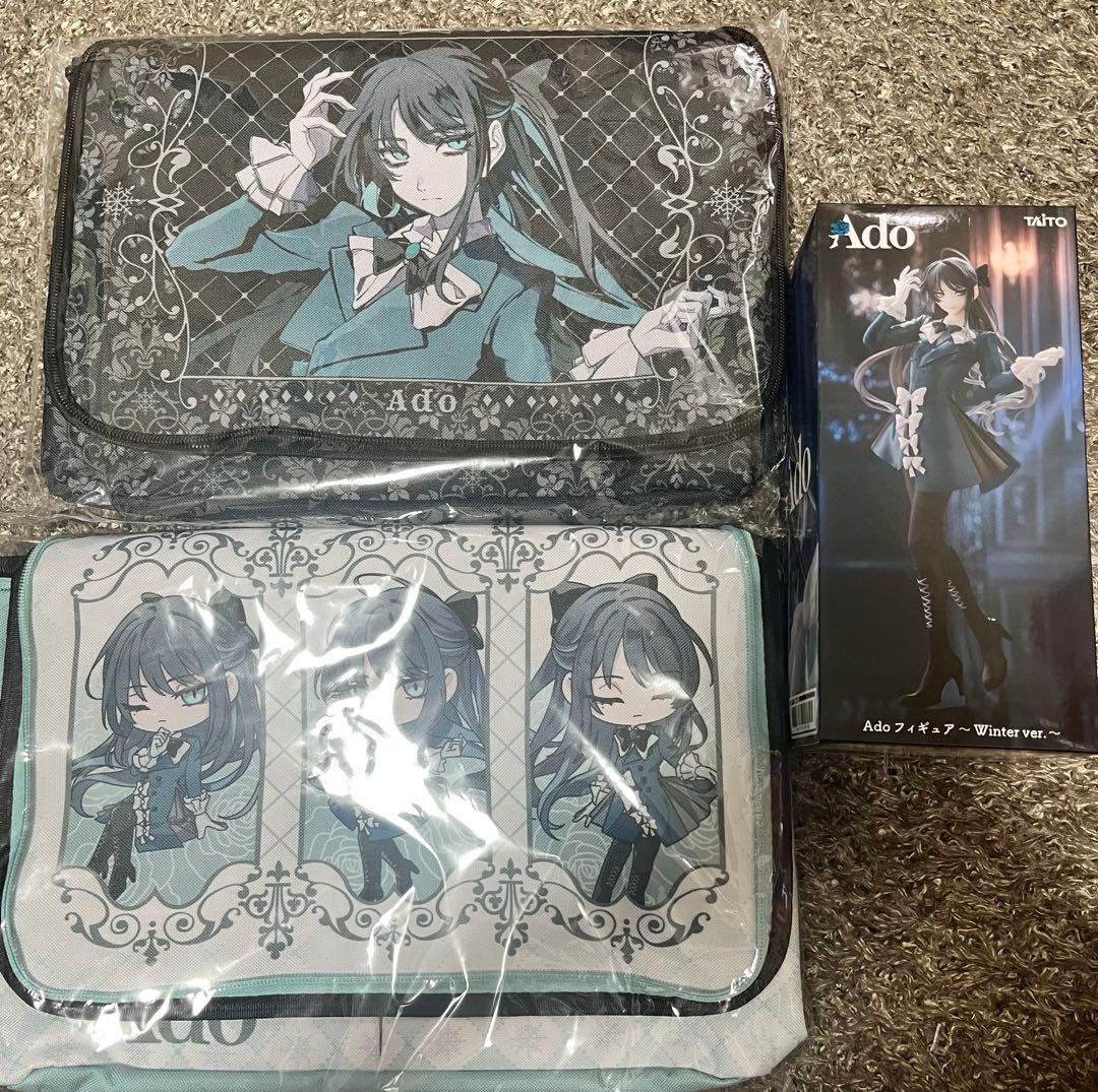 Adoフィギュア 収納ボックス セット ラウンドワン限定 新品未開封