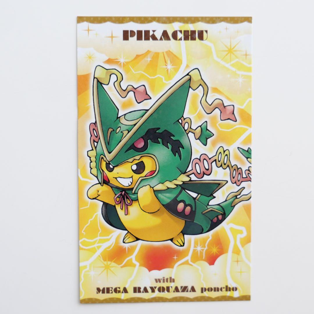 ポンチョピカチュウ名刺カードカードケースカードファイルレックウザ