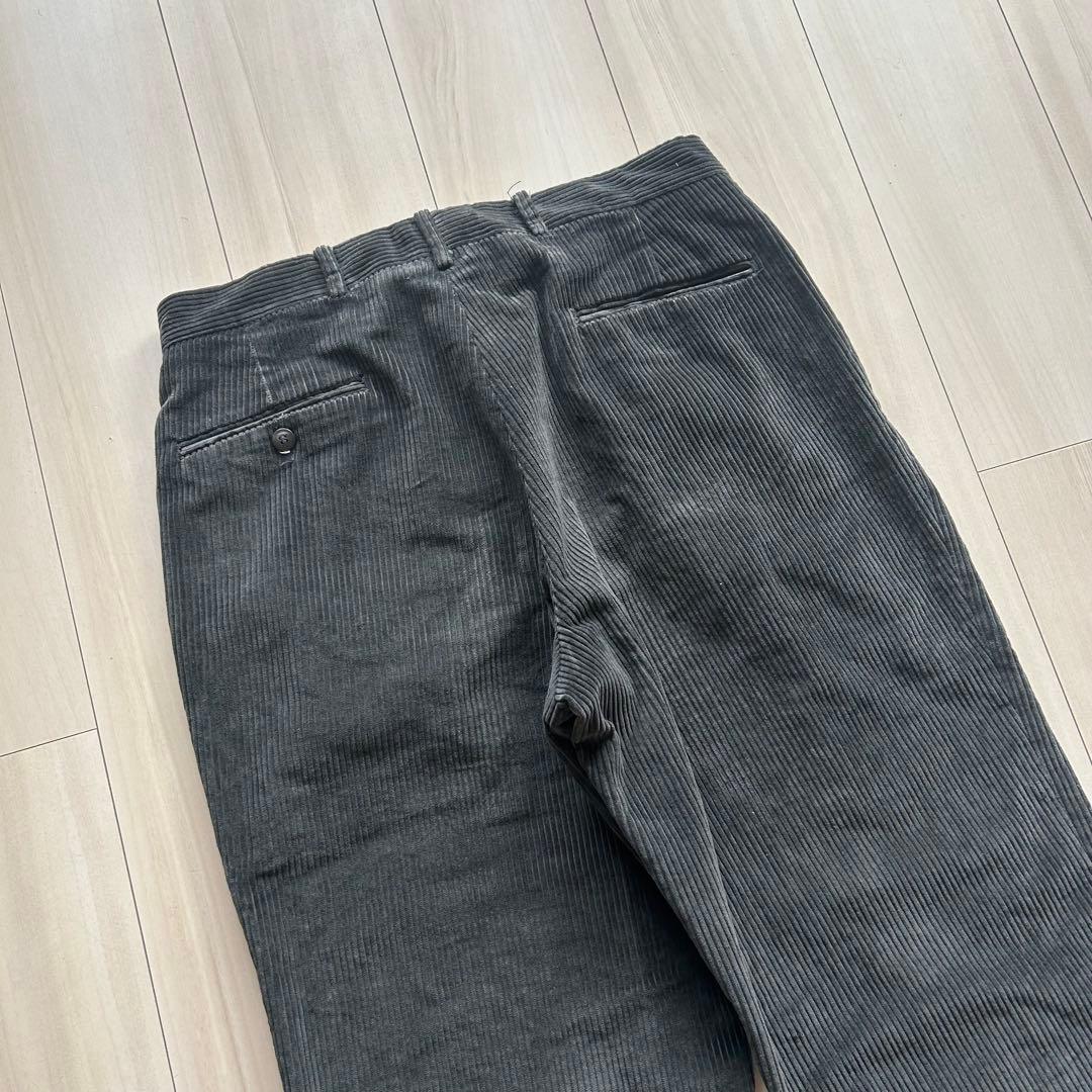 90s ブルックスブラザーズ ブラックコーデュロイパンツ USA製 32×30