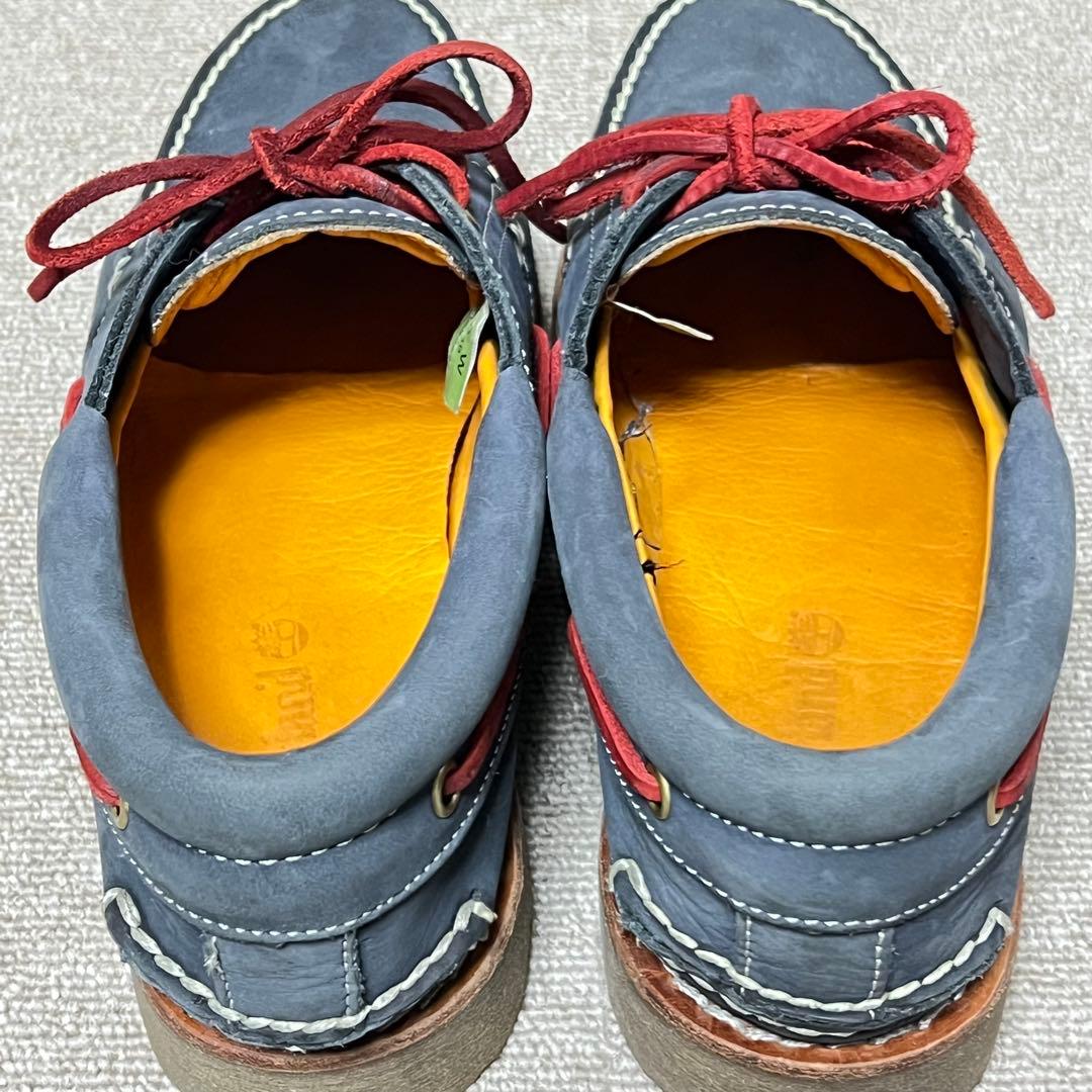 美品✨ティンバーランド TimberLand 3EYE ネイビー ヌバック