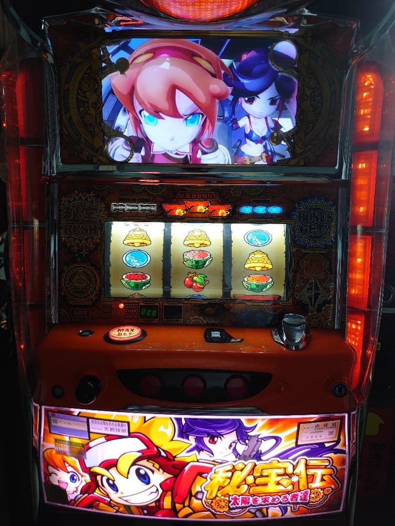 パチスロ実機 咲‐Saki‐ 頂上決戦 スマスロユニット付き