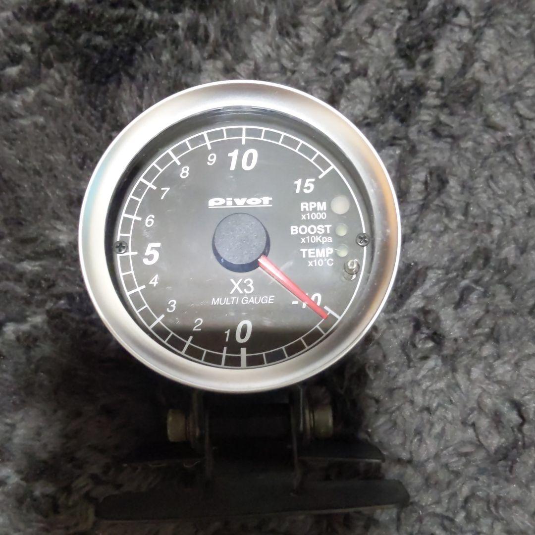 ショベルヘッド純正km表示スピードメーターオーバーホール済みエボ