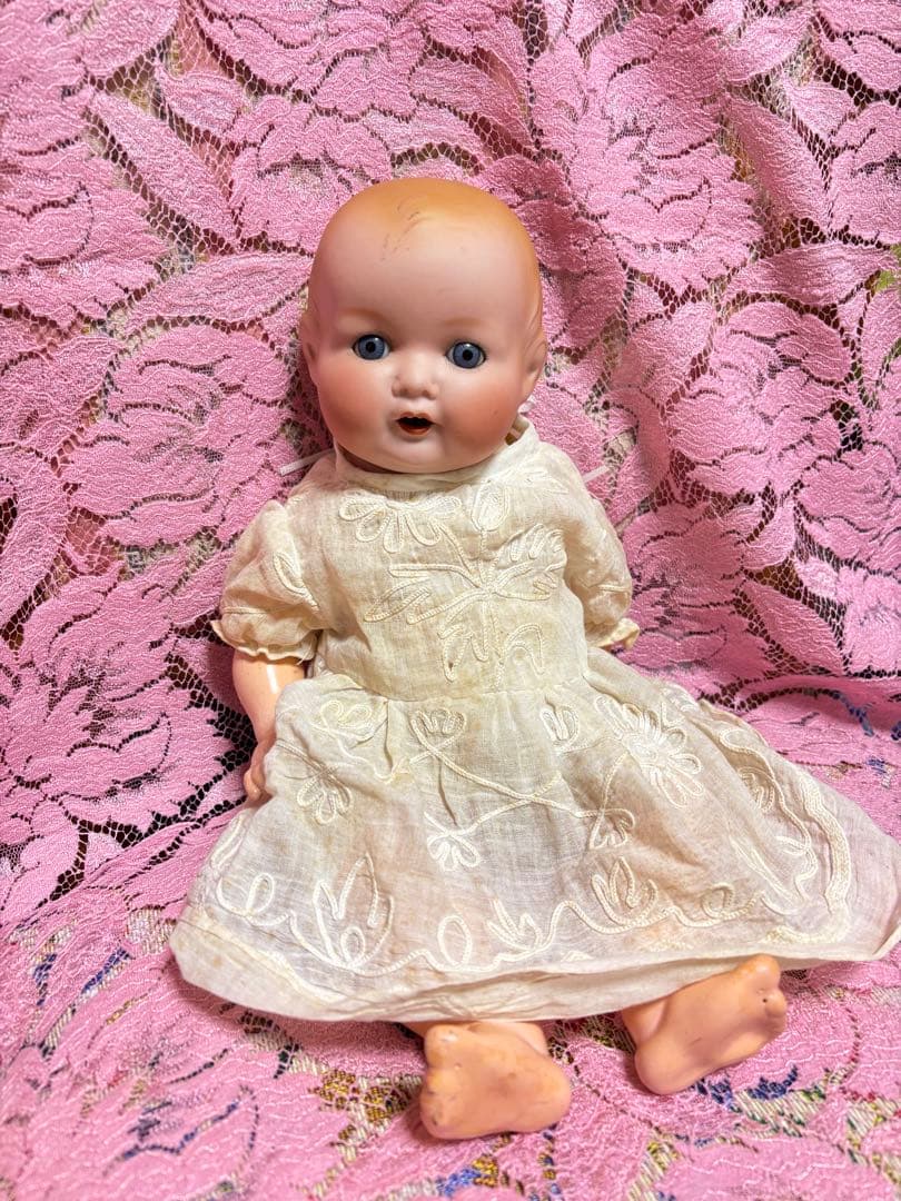 アーモンドマルセル ベビー アンティーク ビスクドール - メルカリ