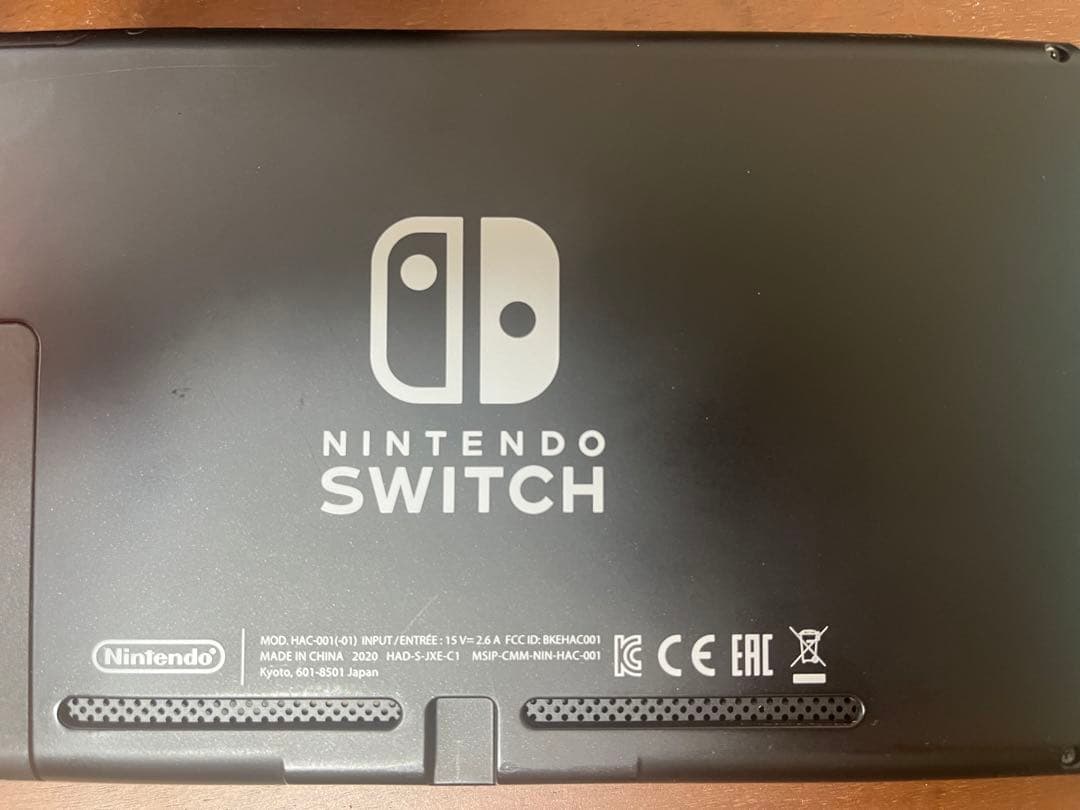 (中古) Nintendow Switch 本体 箱/AC/HDMIケーブルなし
