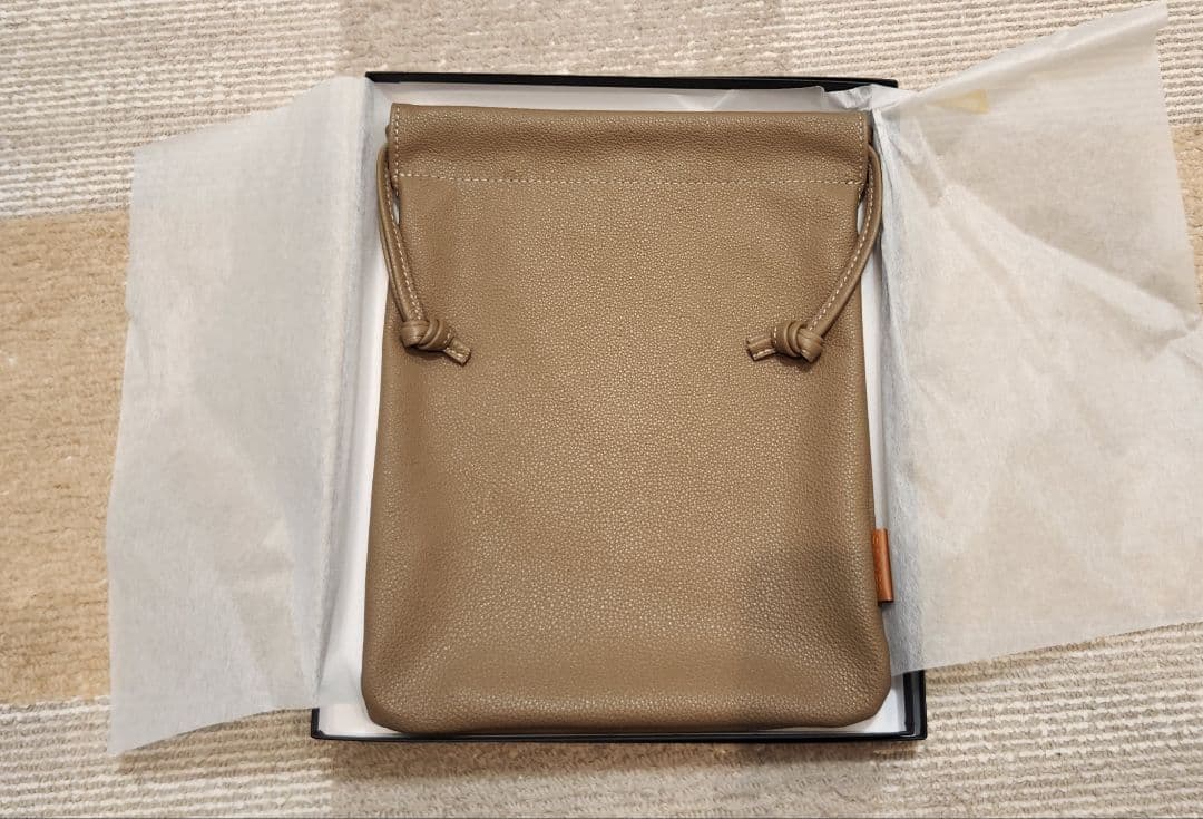 SOMES SADDLE ピッコラ キンチャク ブラウン 未使用級】ソメスサドル