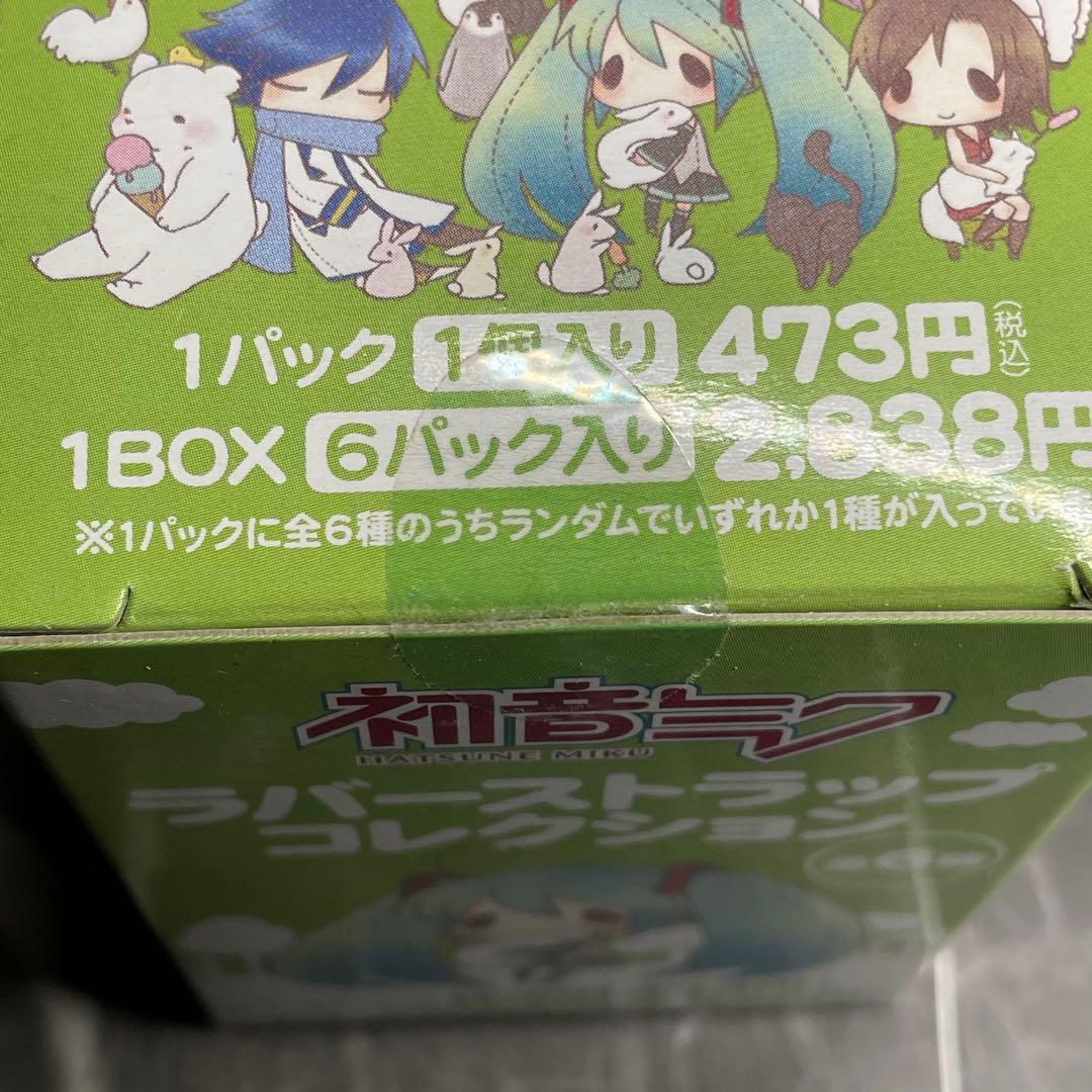 【新品未開封】 初音ミク ラバーストラップコレクション　１BOX　6個入り