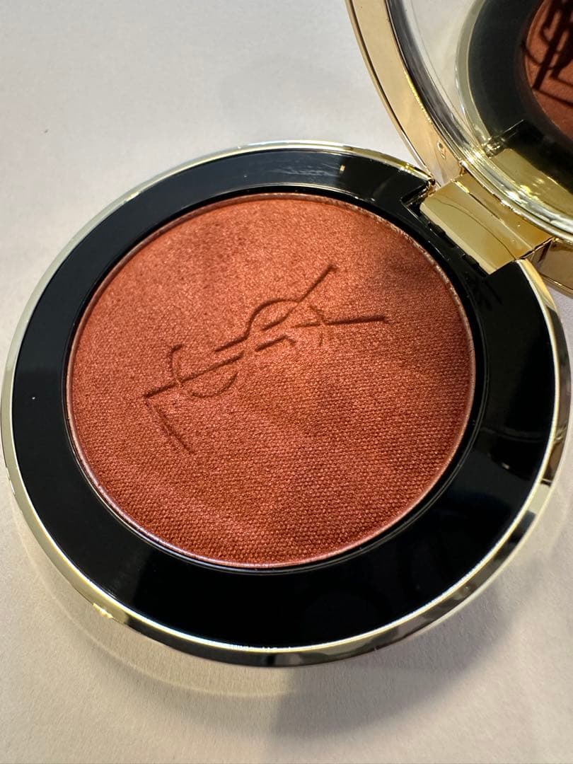 YSLイヴサンローラン☆最新作メイクミーブラッシュパウダーS12ハニームーン限定