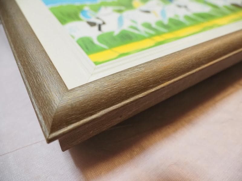 フランス油絵 セルジュ・ラシス F6 【風景】手描き 額付き - メルカリ