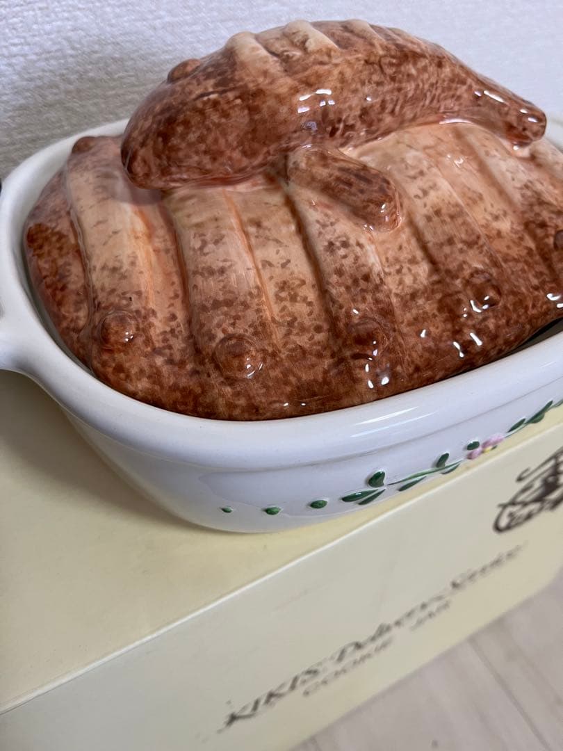 魔女の宅配便 ジジ ニシンのパイ　クッキージャー　未使用　陶器製　箱あり　キキ