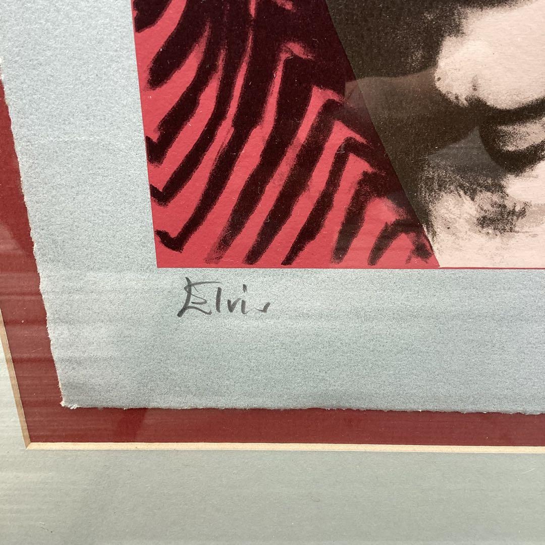 Ronnie Wood エルビス ポップアート 額縁付き （I 74 - メルカリ