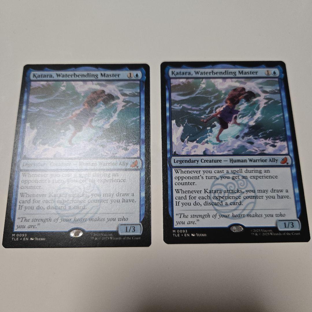 MTG　水の技の達人、カタラ　英語2枚セット MTG TLE 水の技の達人、カタラ 英語版2枚セット カード詳細：水の技の
