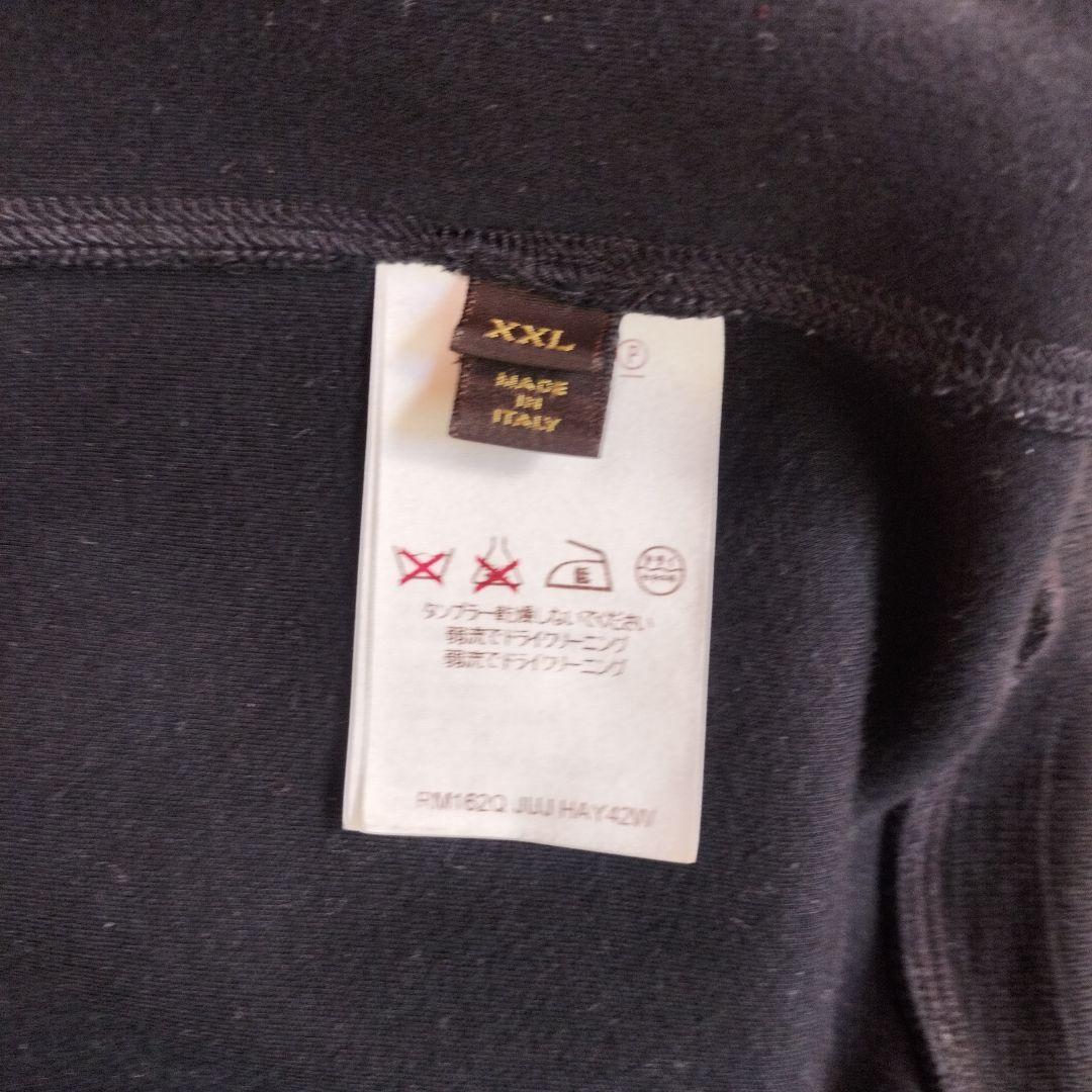 LOUIS VUITTON ジップアップパーカー シルバー金具 LVロゴ メンズ