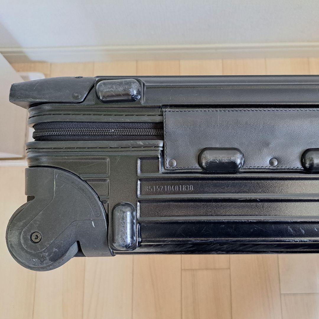 ジャンク・破損あり】RIMOWAリモワ サルサ 35L機内持込み2輪廃盤品 黒