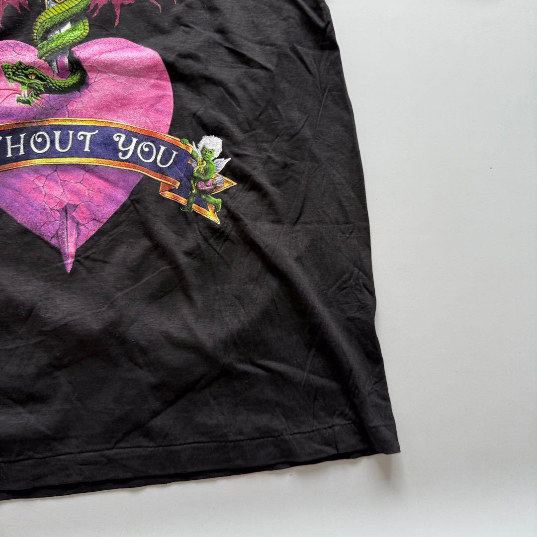 モトリー・クルー 90s ヴィンテージ 両面プリント バンドTシャツ C433