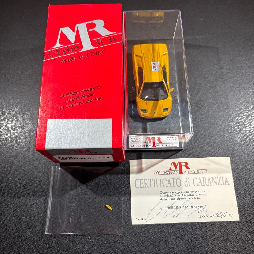 Lamborghini 1/43 ディアブロ ミニカーmr collection