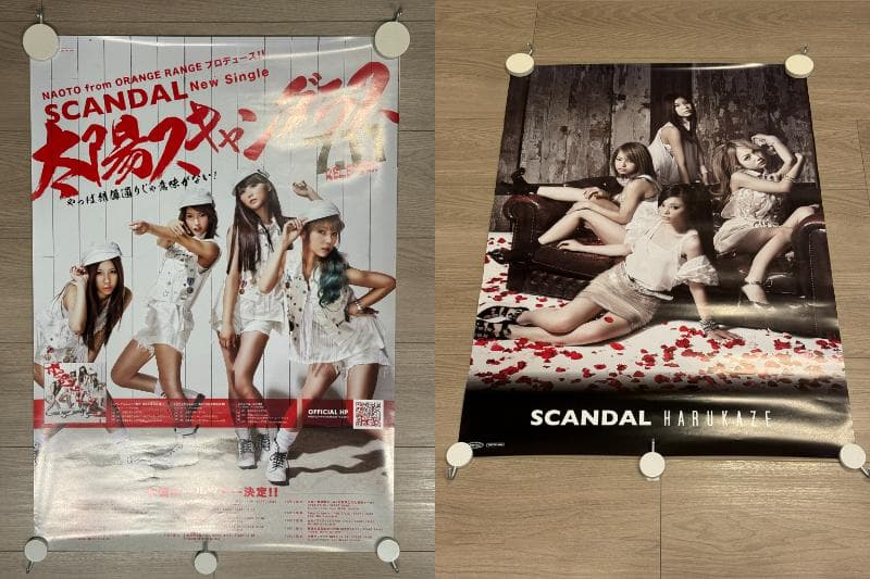 SCANDAL ポスター SCANDAL ポスター 21枚セット SCANDAL ポスター 21枚