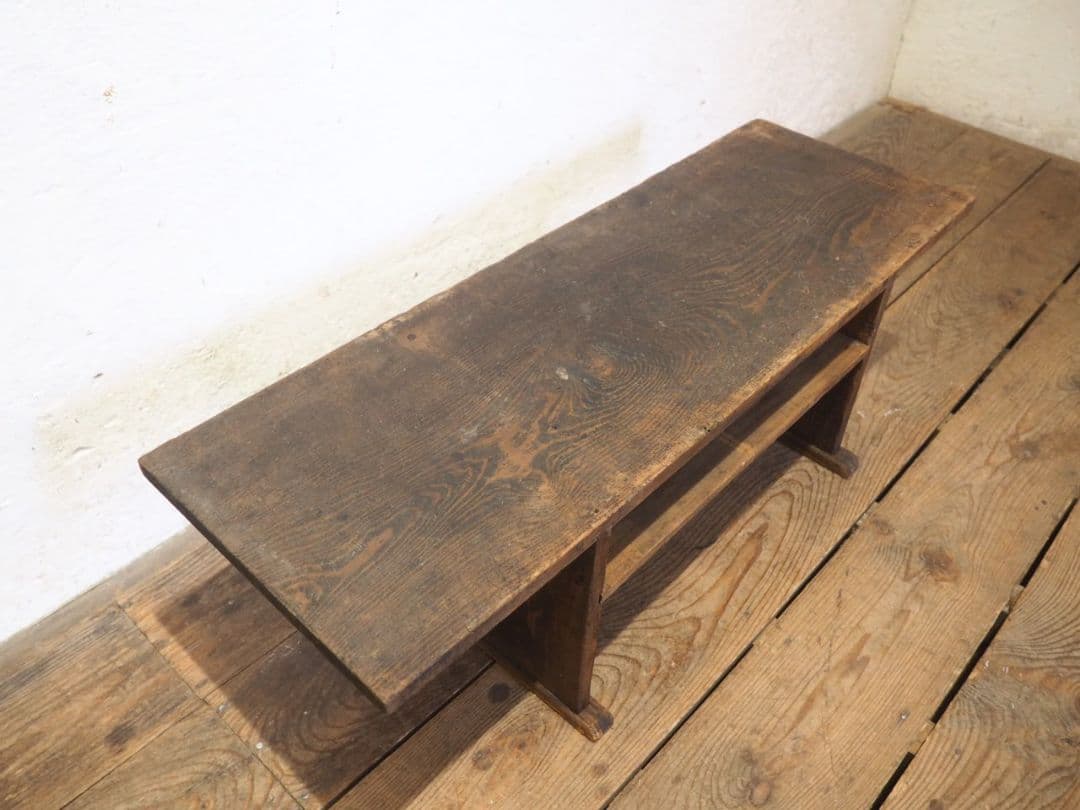 1293 ヴィンテージ レトロな文机 ローテーブル 展示台 古家具 古道具