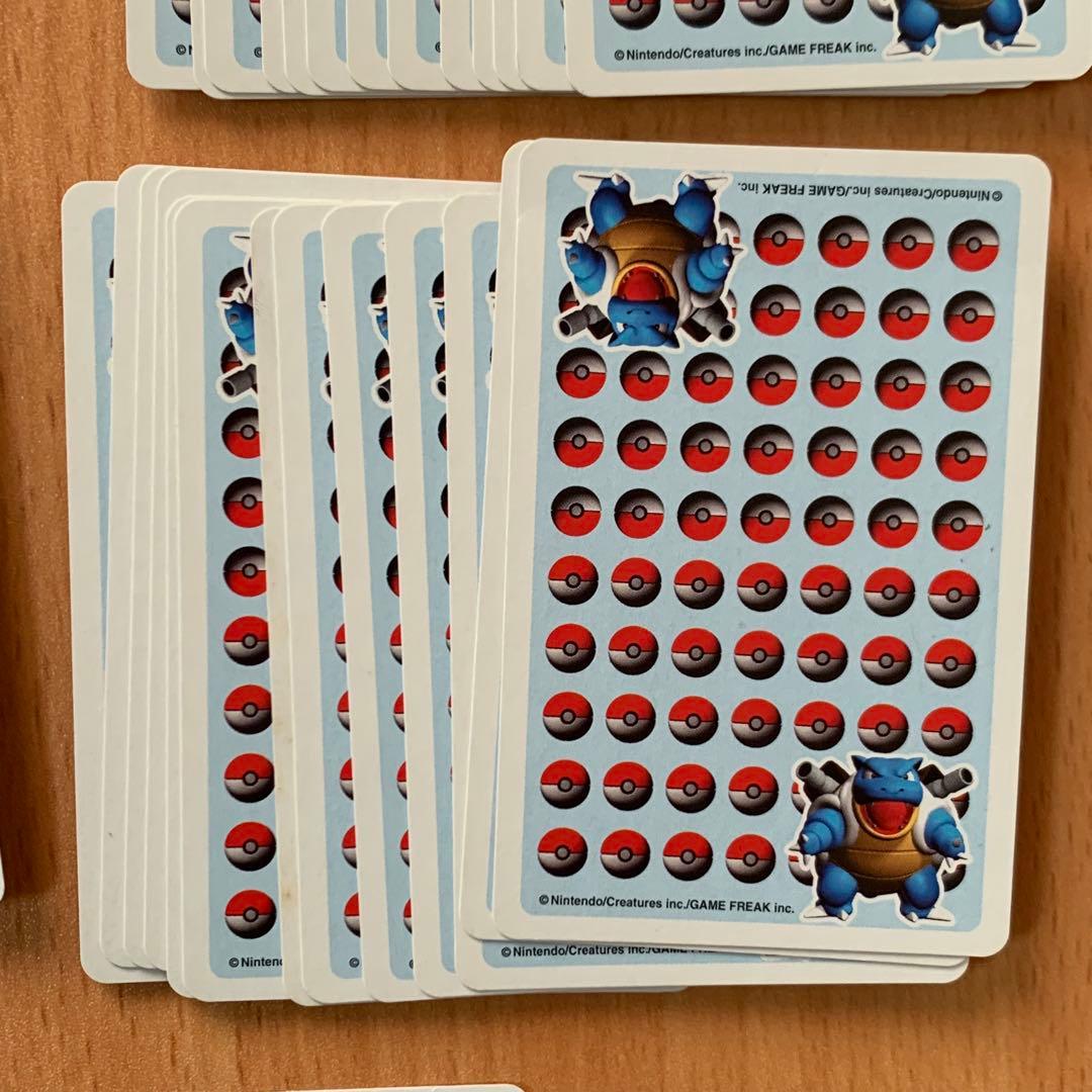 ポケモントランプ ブルー 青 カメックス 1998年 任天堂