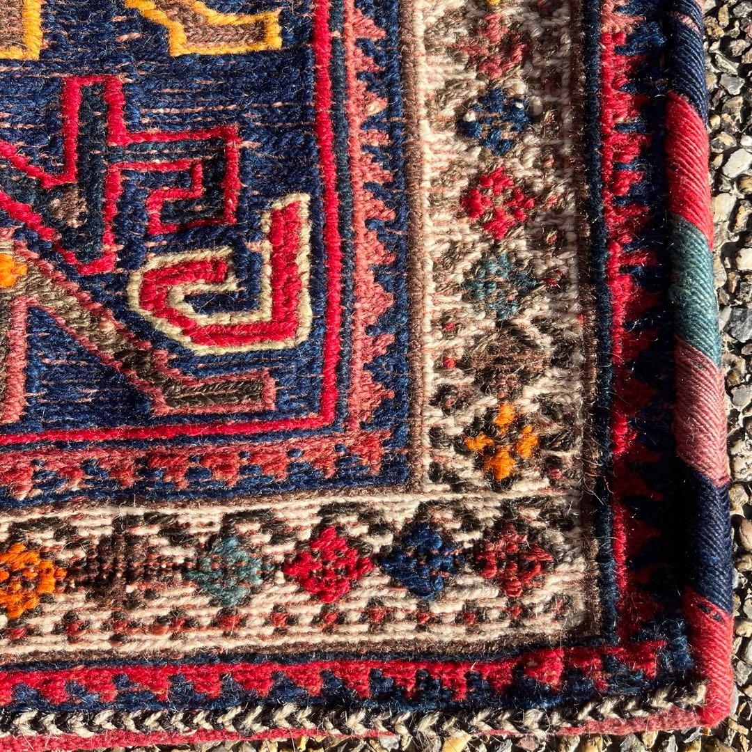 アンティーク キリム/スマック織 アフシャール族の塩袋 手織り