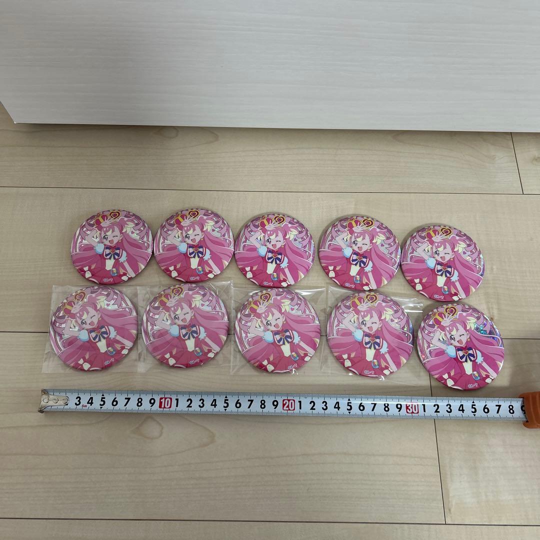 わんだふるぷりきゅあ！ キュアワンダフル ブルジュラホログラム缶バッジ セット