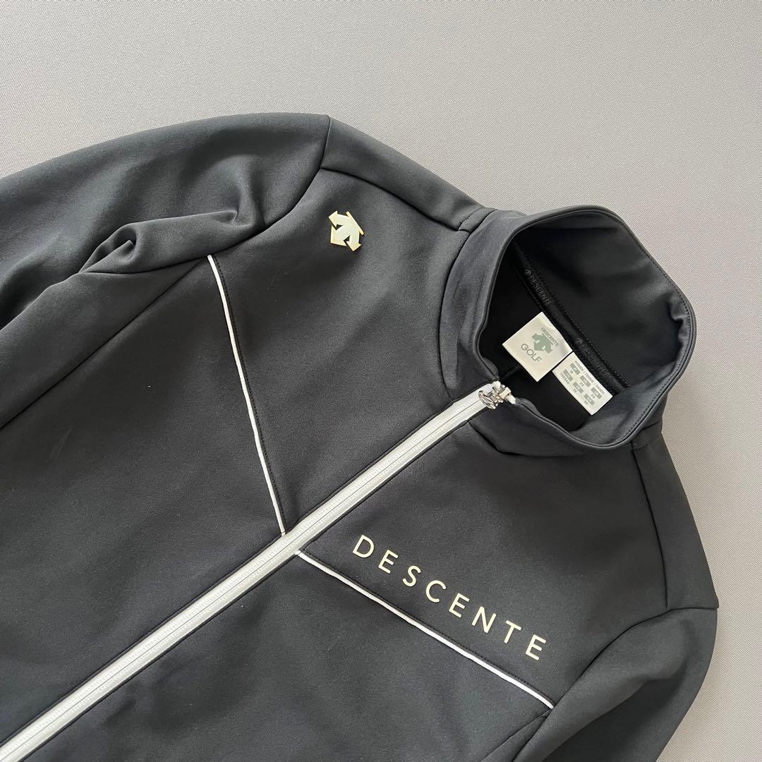 DESCENTE GOLF デサントゴルフ　ダンボールニット　ジャケット　ジップ