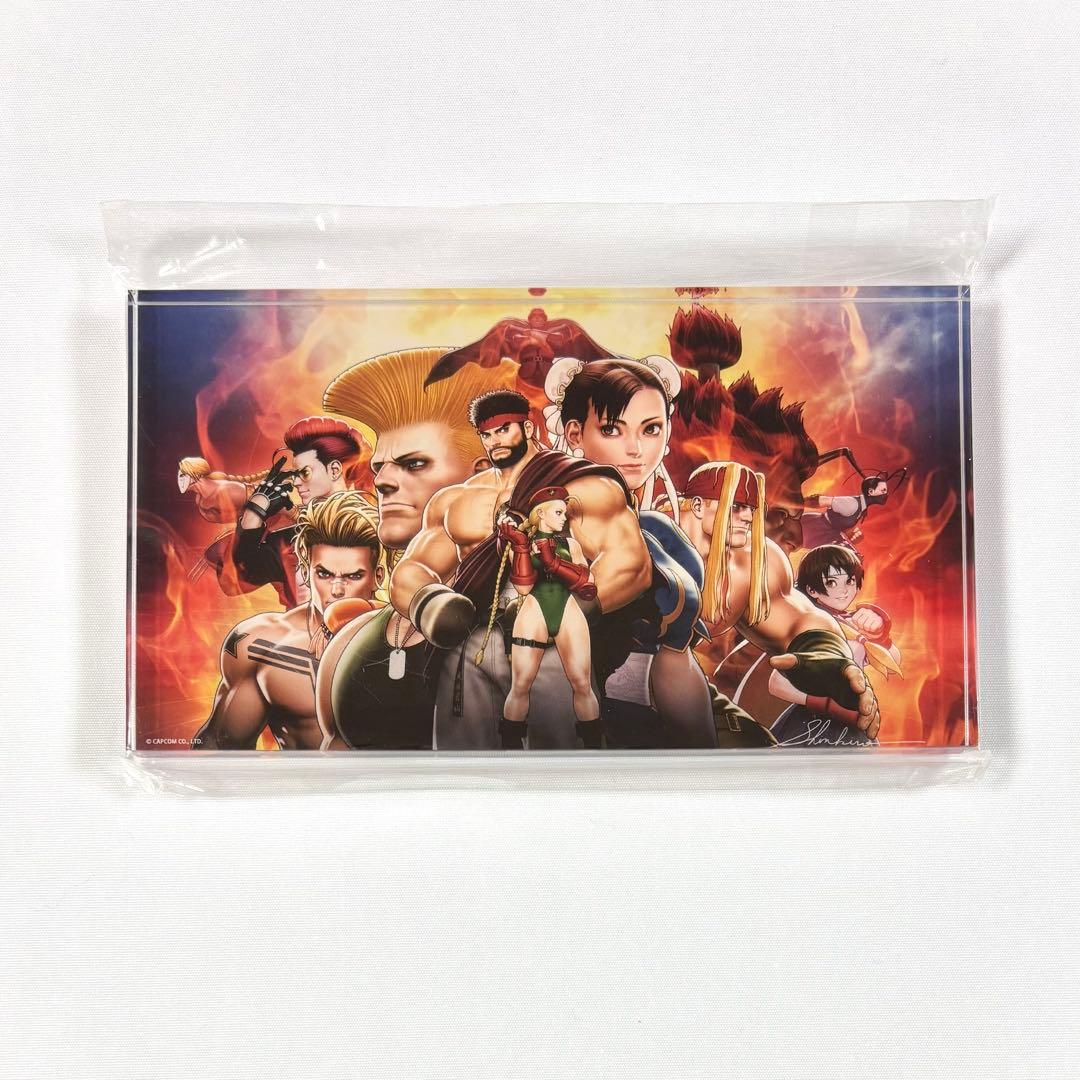 ストリートファイター SF 35th 35周年 アクリルブロック 森気楼ver