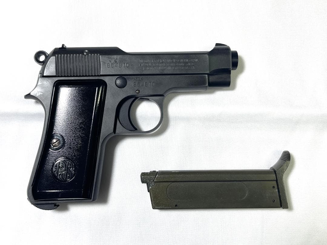 中古】 WA ベレッタM1934 カーボンブラックHW 黒染め