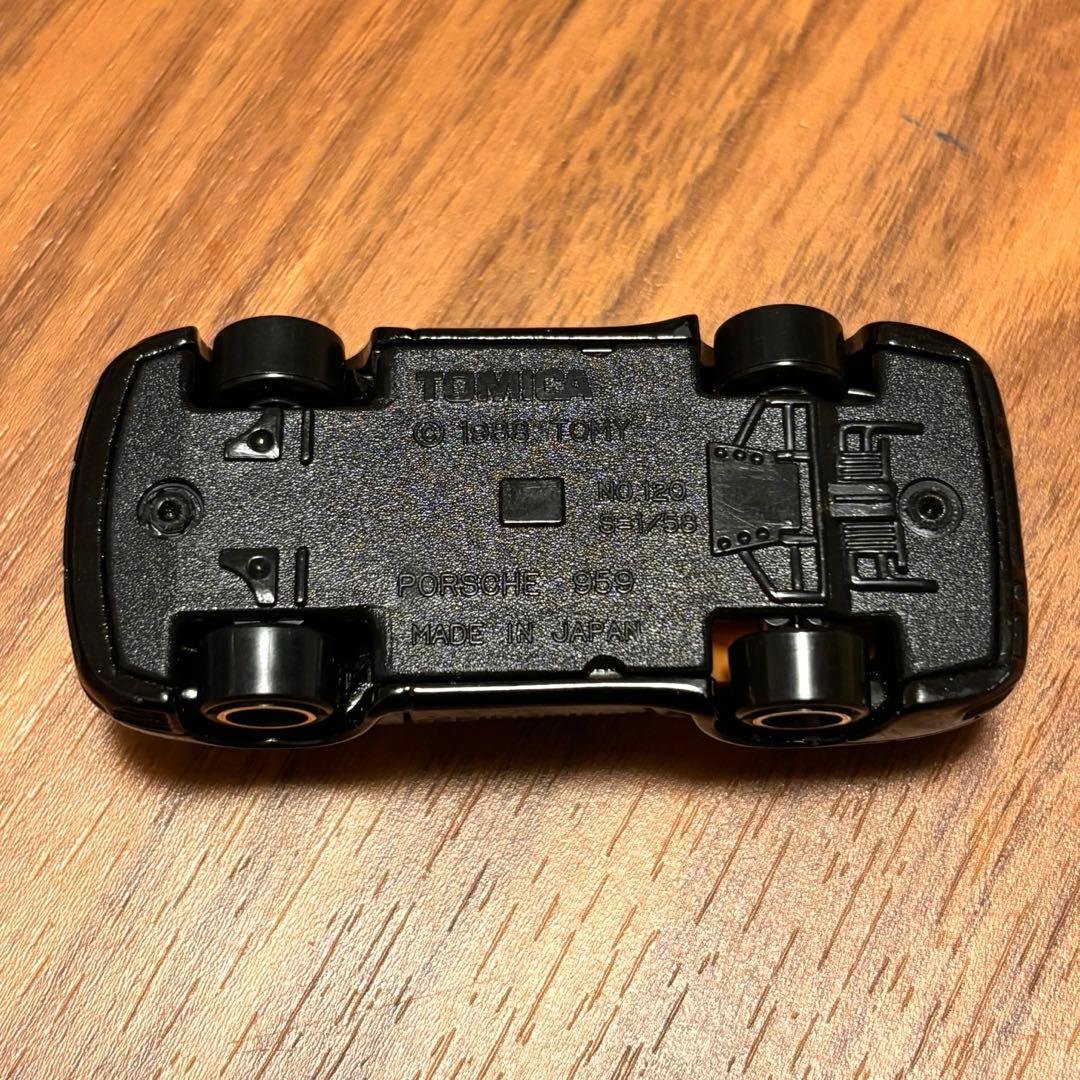 トミカ ポルシェ 959 シェリフ 黒　特注