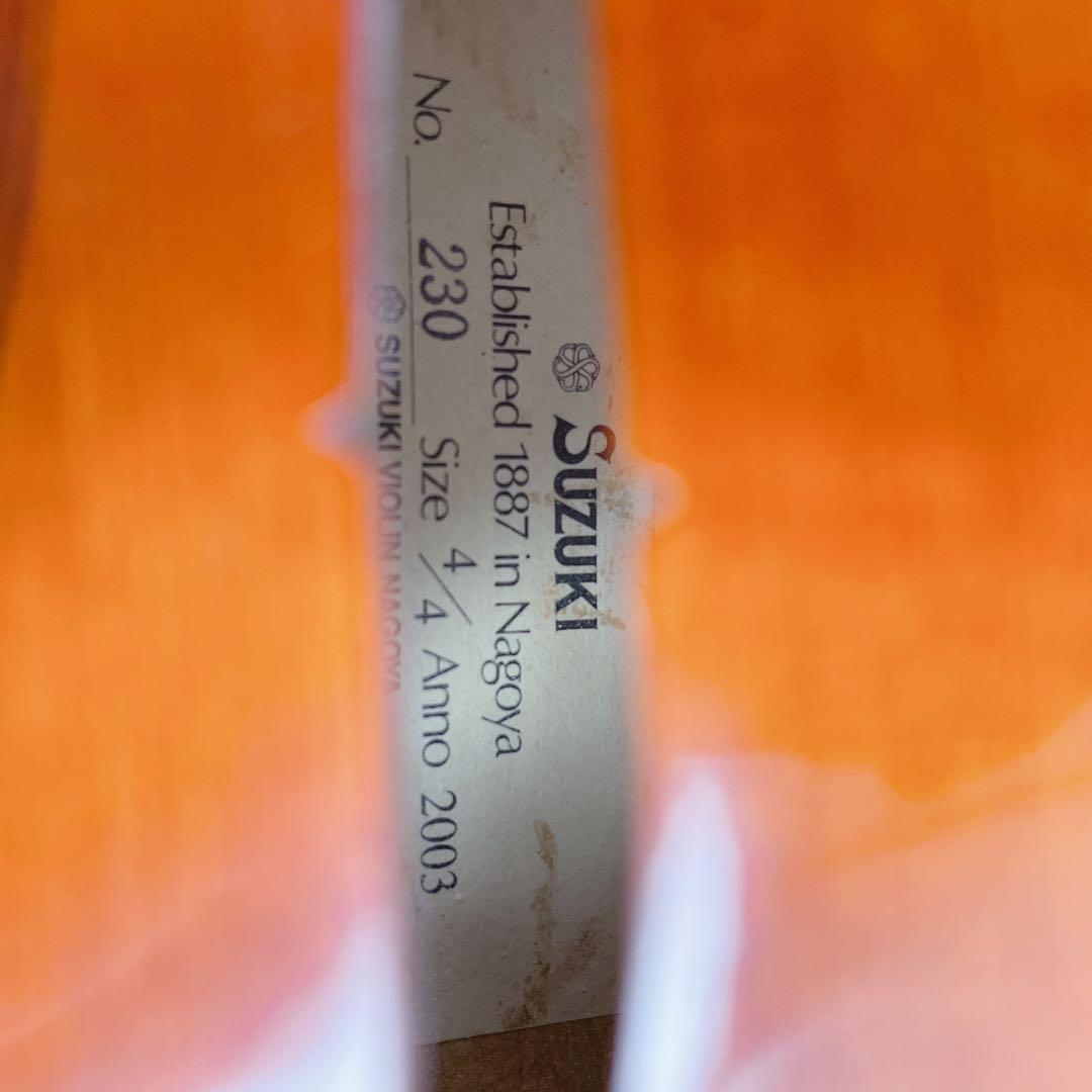 SUZUKI バイオリン No230 4/4 2003