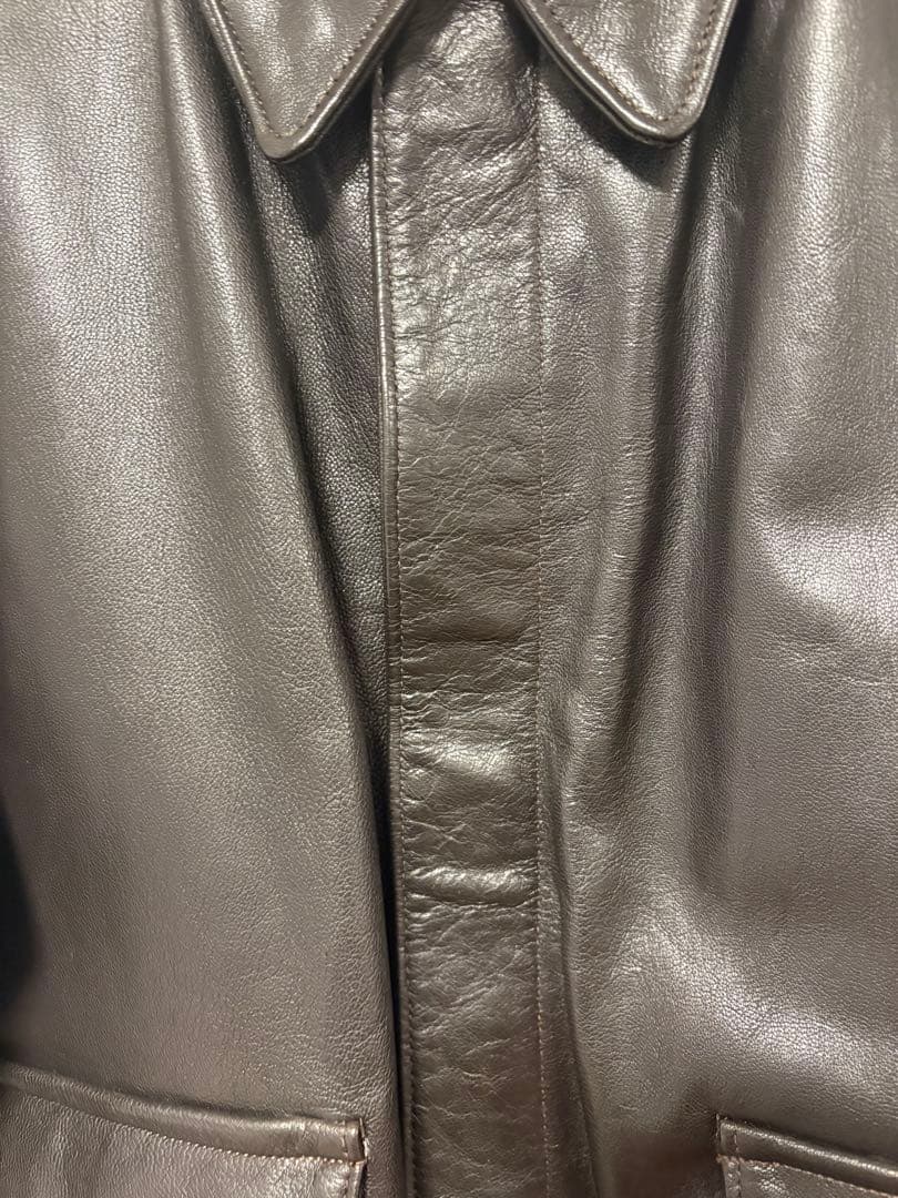 COCKPIT コックピットA-2 ゴートスキン山羊　柔らかい　レザージャケット