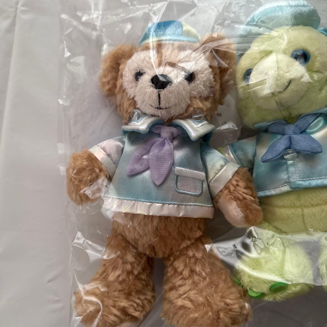 ダッフィー&フレンズ20周年　ポージープラッシー　カラフルハピネス　全7人セット