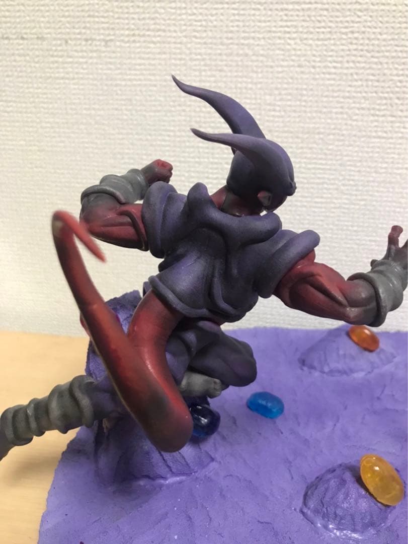【リペイント】　ドラゴンボール　ゴジータ　ジャネンバ　ジオラマ　フィギュア