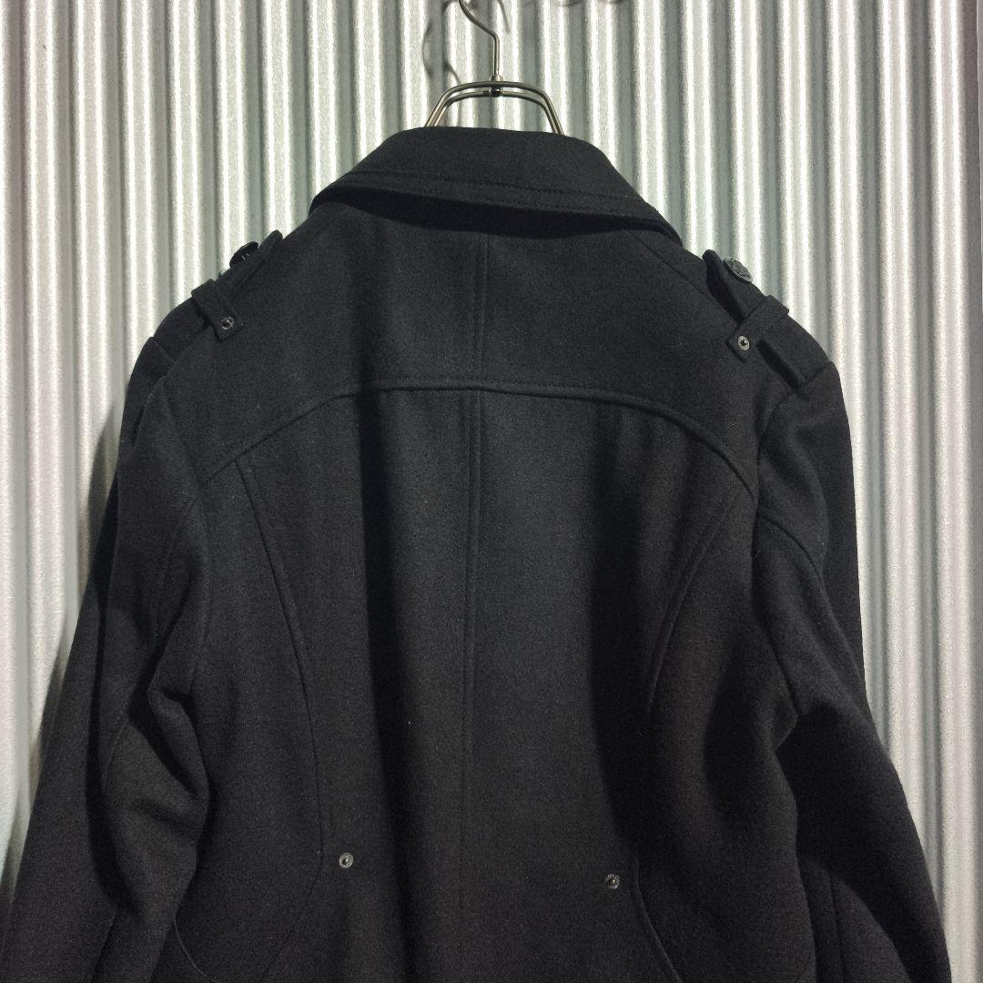 Y2K 00s PPFM ナポレオンジャケット 金ボタン ブラック 黒