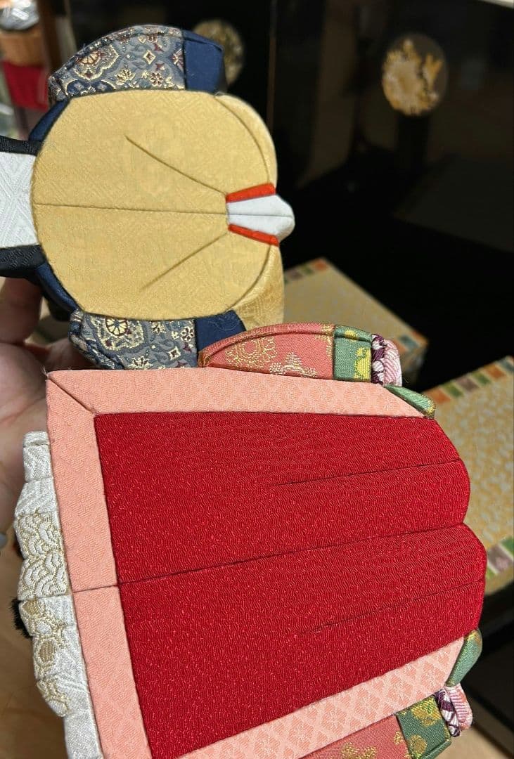 真多呂作 嘉陽雛 木目込み 雛人形