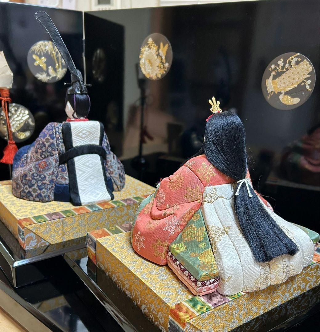 真多呂作 嘉陽雛 木目込み 雛人形