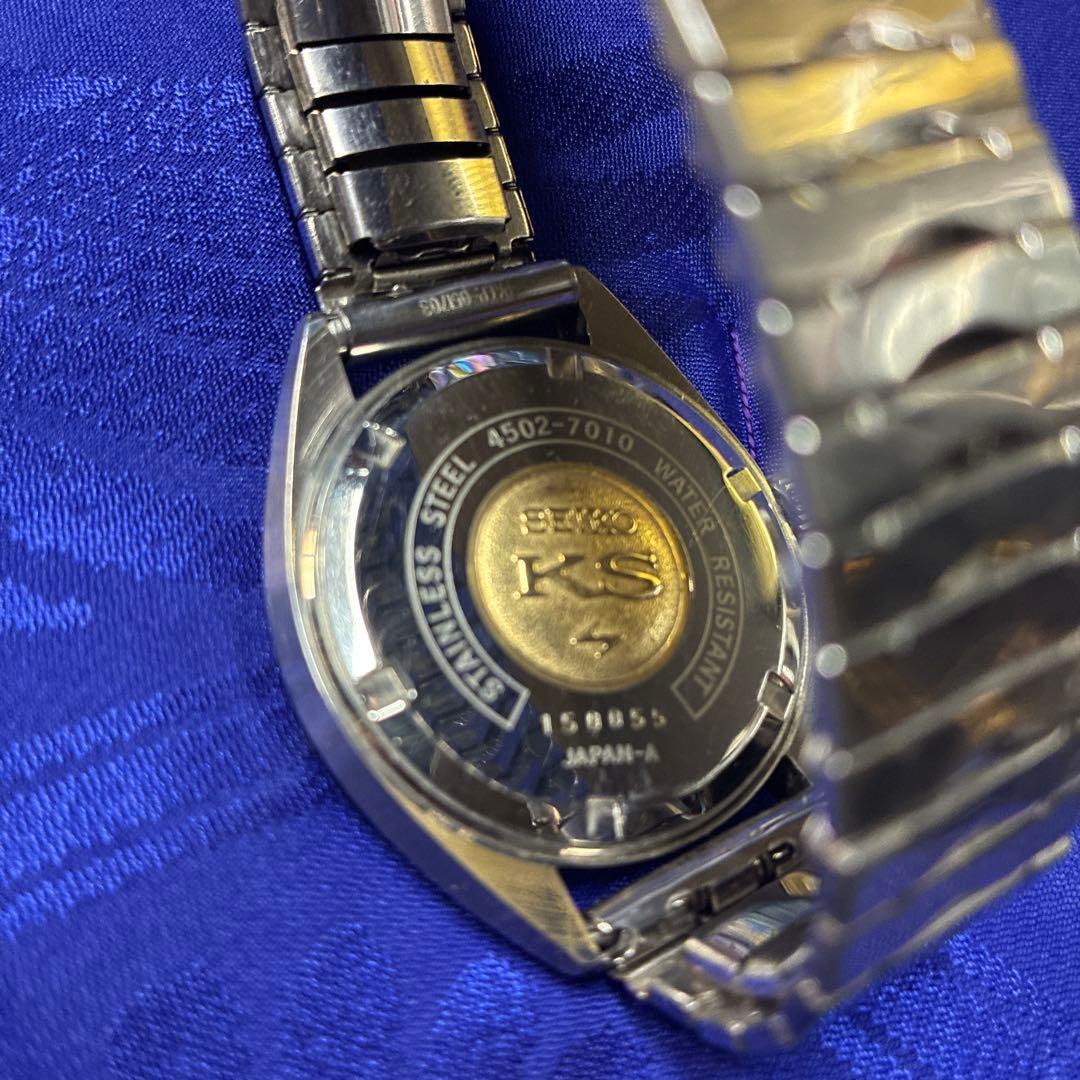 SEIKO KS 手巻き腕時計 ステンレススチール