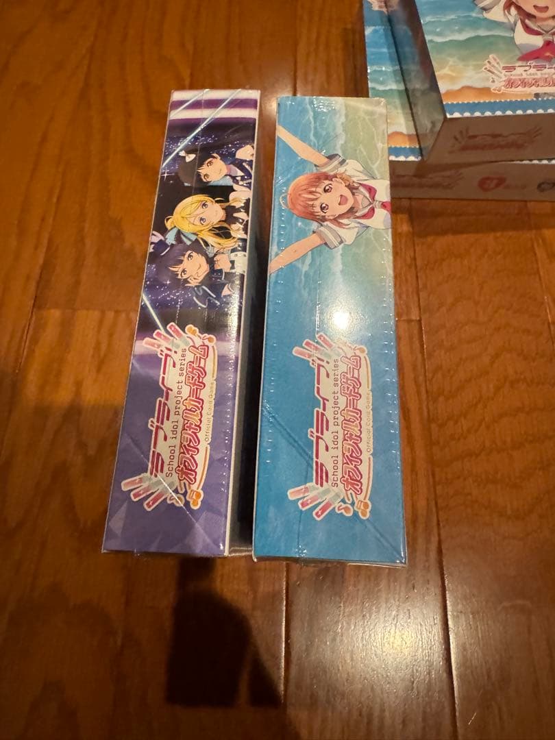 4BOXセット シュリンク付き ラブライブカードゲーム ラブライブ！