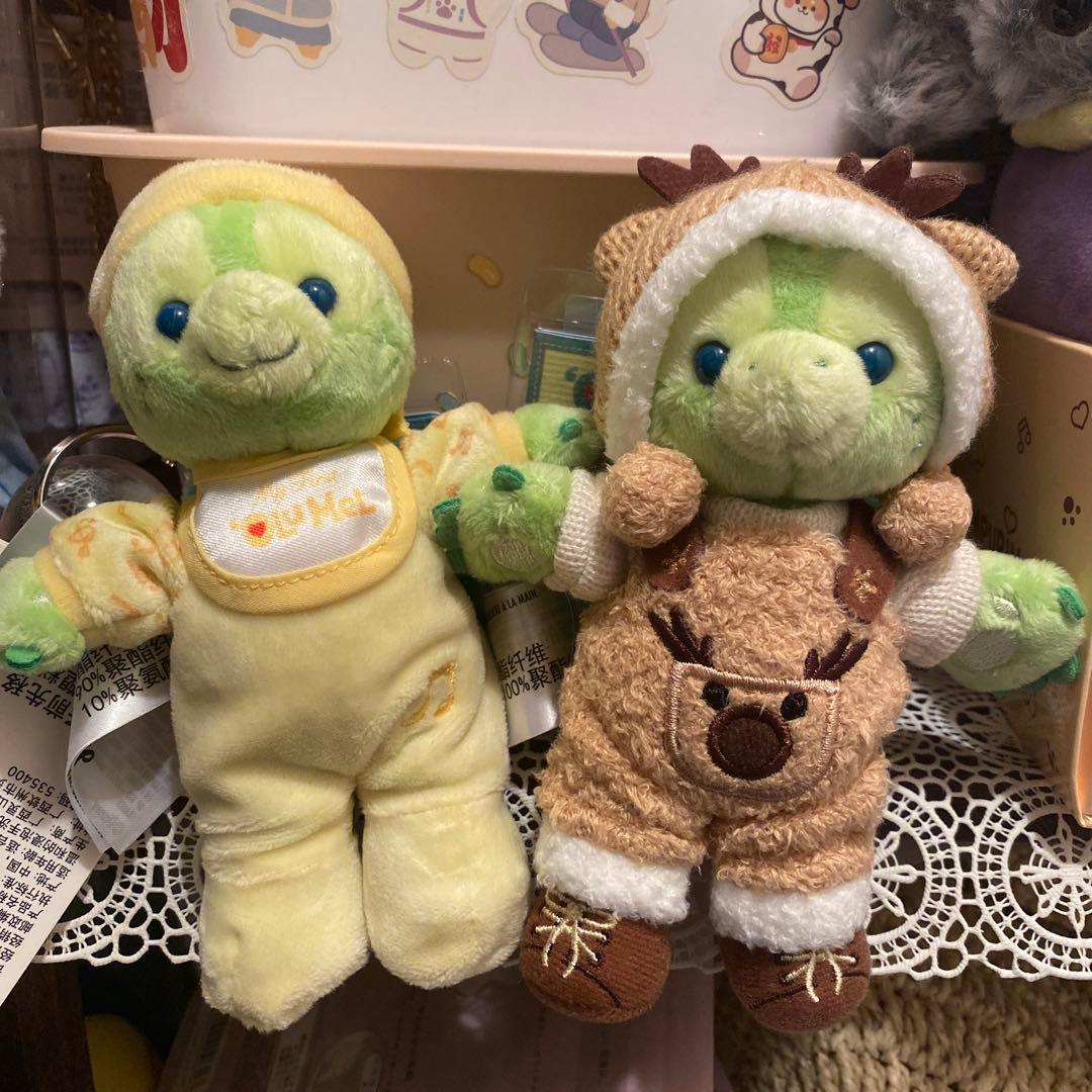 2022年 上海ディズニー クリスマス オルメル ぬいぐるみキーチェーン