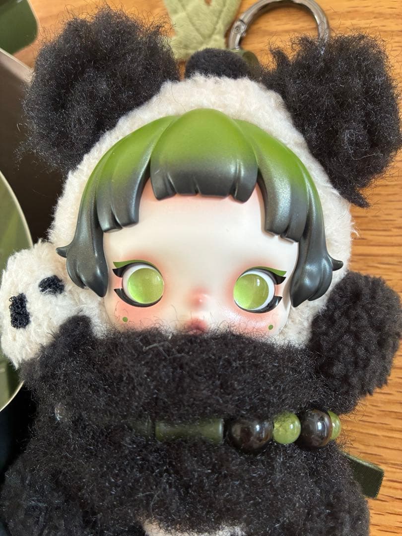 SKULLPANDA Lazy Panda ぬいぐるみペンダント - メルカリ